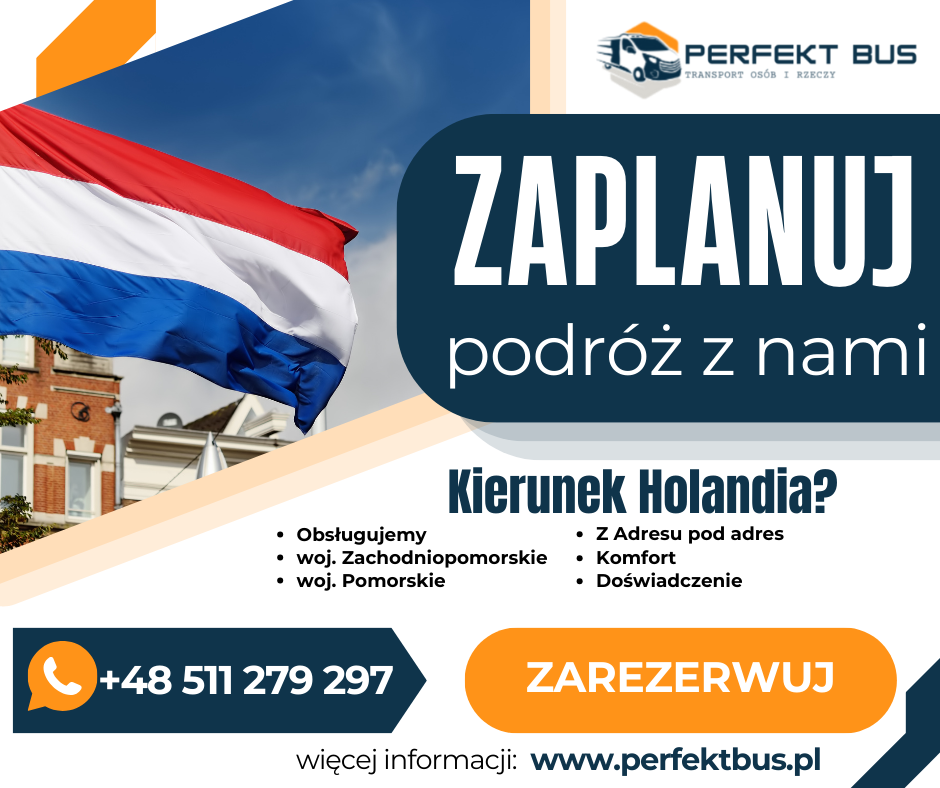 busy do Holandi Zachodniopomorskie PerfektBus